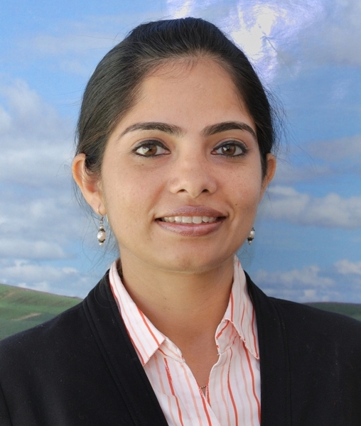 Dr. Vaishali Sharda, Postdoctoral Research Associate, 2013-2014